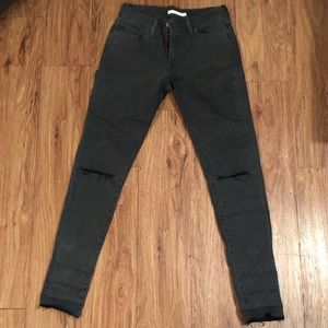 Levi’s Distressed Super Skinny Jeans